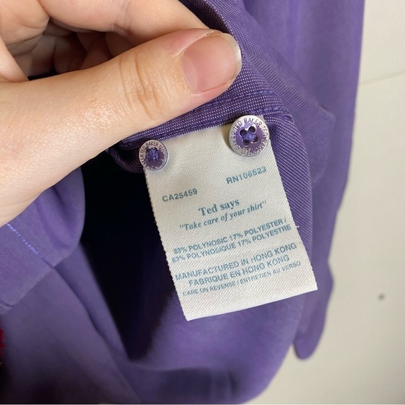 Ted Baker London Button Up Dress Shirt Ted Size 4 or US Large - Picture 12 of 13